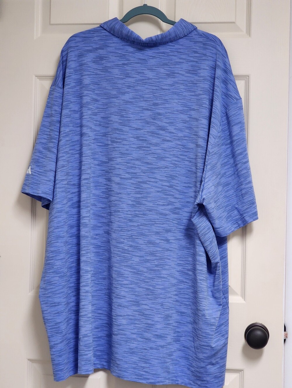 ADIDAS Menβs Blue Polo Performance Adicross ADX 5XL NWT - Picture 4 of 12